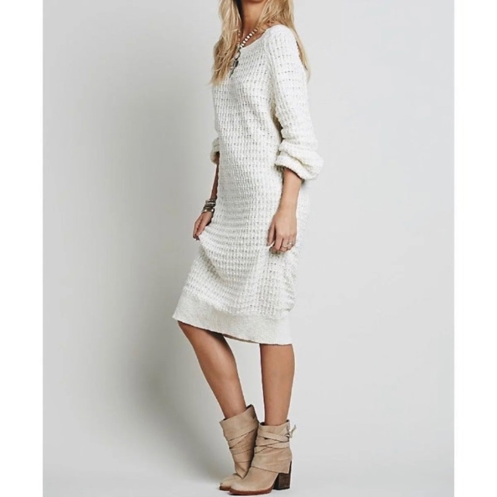 Free People Sunshine Sweater Dress